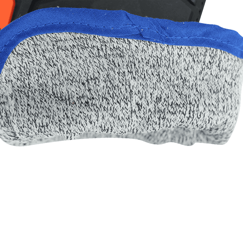 Schlagfeste, schnittfeste Rindslederhandschuhe