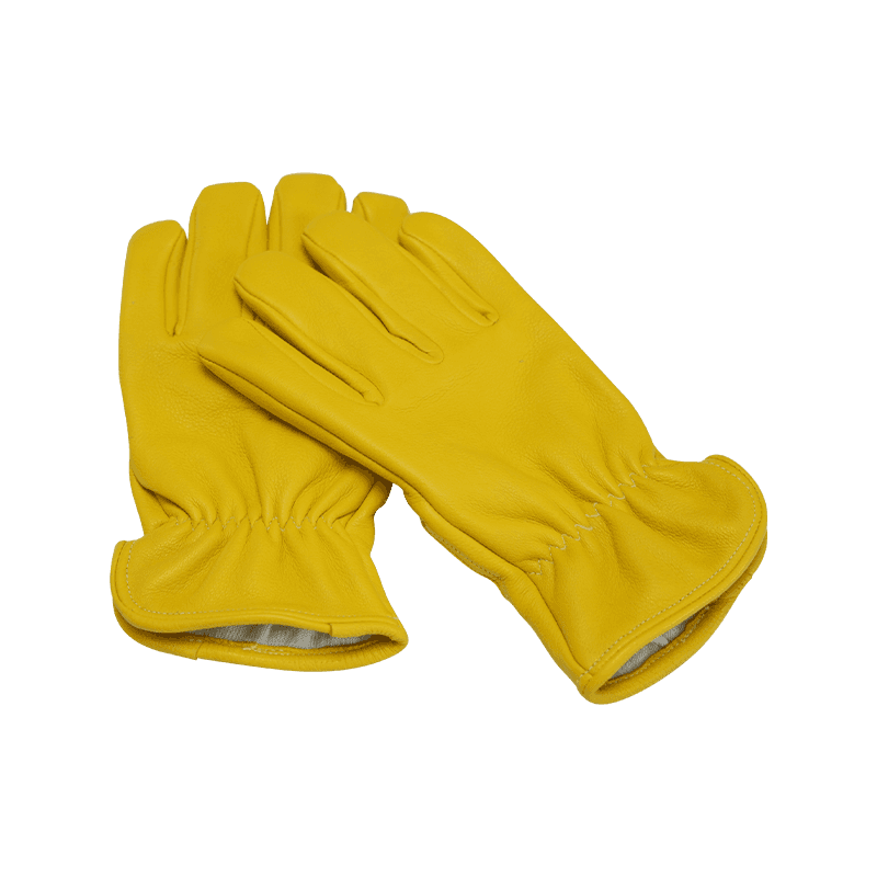 Schnittfeste Handschuhe aus Rindsleder
