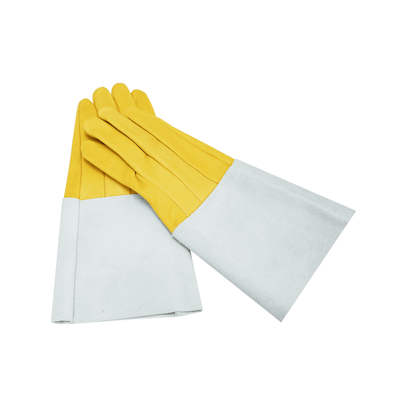 Schweißerhandschuhe aus Rindsleder