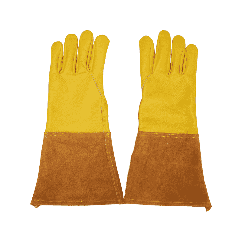 Schweißerhandschuhe aus Rindsleder