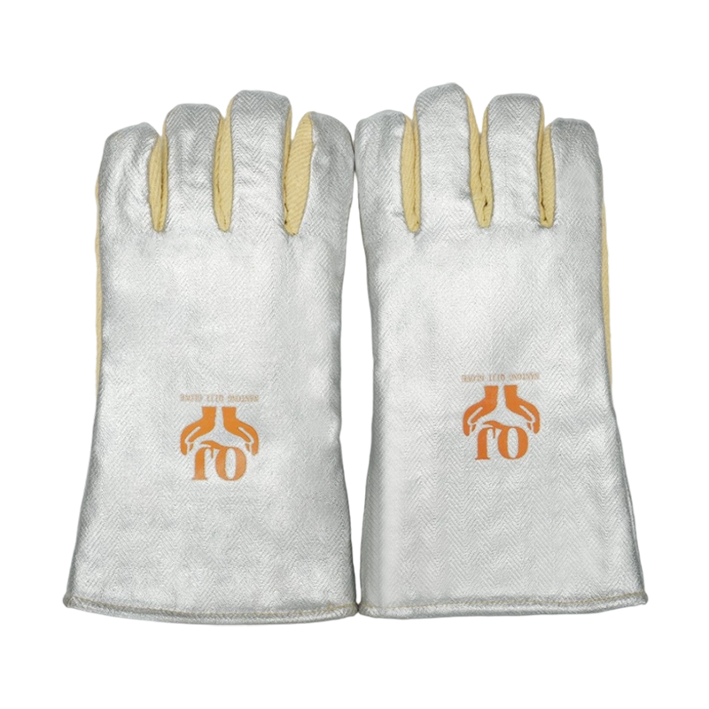 Aluminisierter Aramidwärmeschutzhandschuh