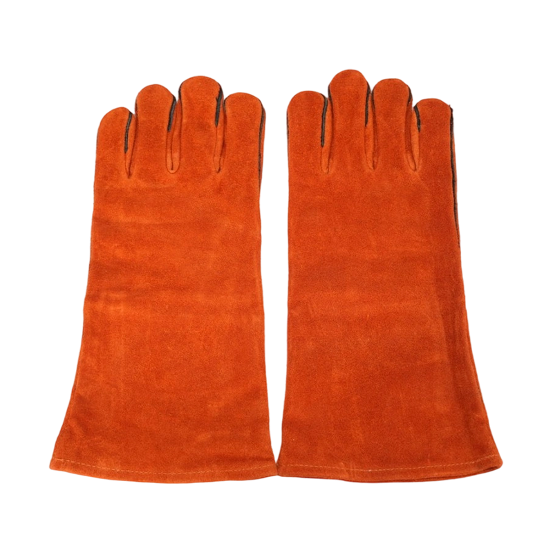 Mit mit Wäldern gesäumte zweischichtige Kuhspurschweißhandschuhe